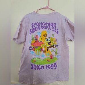 SpongeBob SquarePants Lilac Graphic Tee